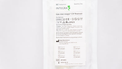 Integra NL8501212 Side-Inlet Integra CSF Reservoir 2.5cm I.D. Flat Bottom